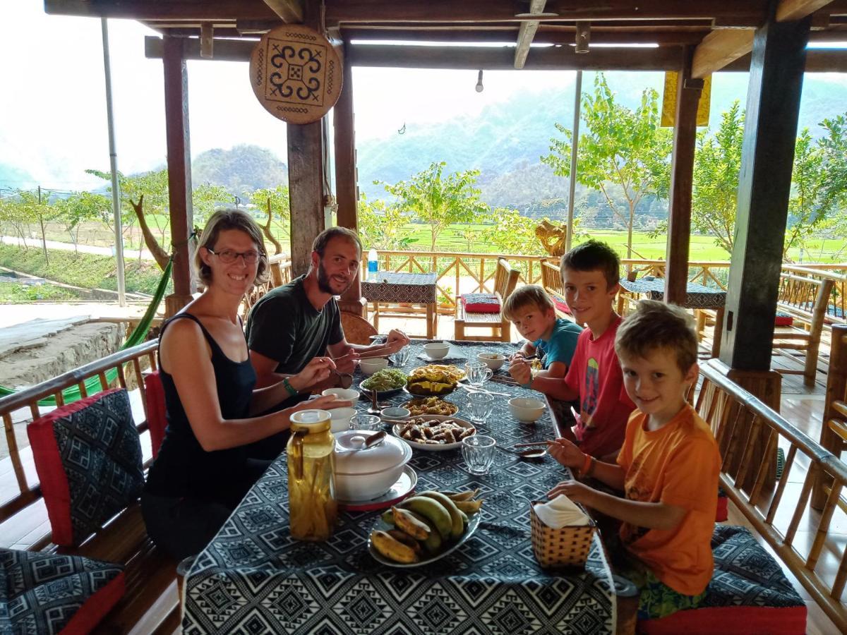 Truong Huy Homestay Mai Chau Exterior photo